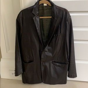 Men leather jacket